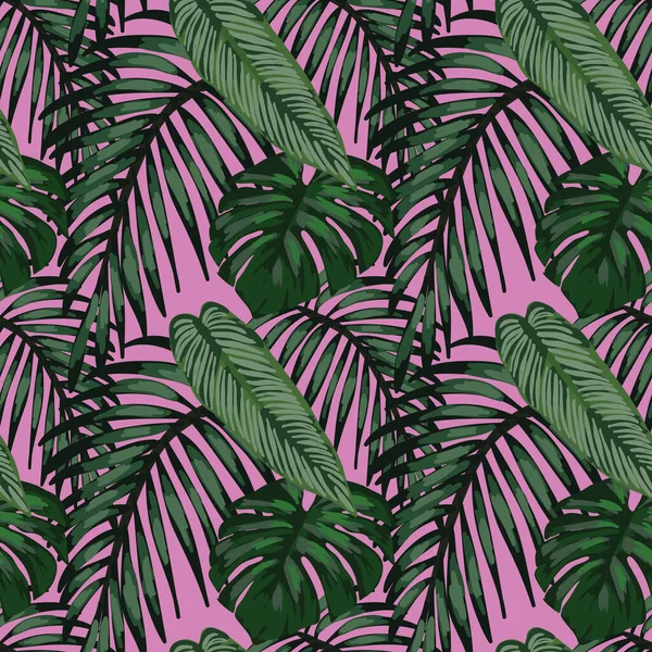 Summer Beach Tropical Background Design —  Vetores de Stock