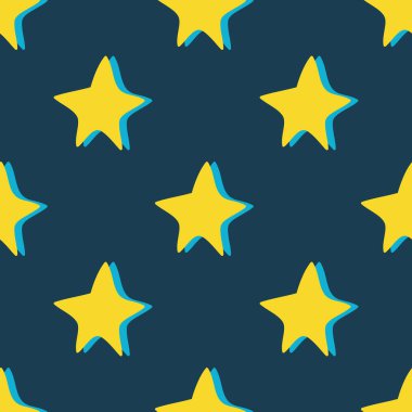 cute seamless pattern design vector 