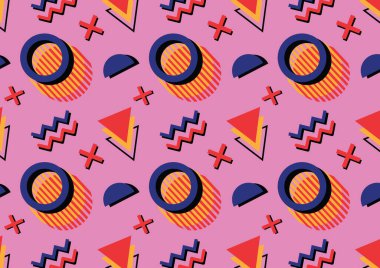 abstract geometric background vector design for banner wallpaper