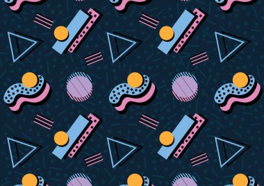 abstract geometric background vector design for banner wallpaper