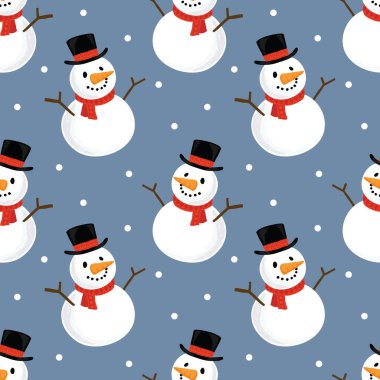 cute christmas items seamless pattern design for wrapping paper