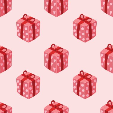 cute christmas items seamless pattern design for wrapping paper