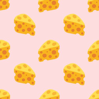 handraw cute food sweet design vector seamless pattern