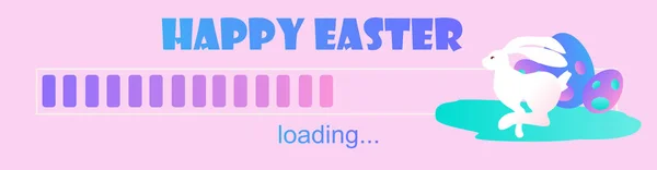Shopping Promotion Vector Template Easter Greetings Easter Day Vector Illustration — стоковый вектор