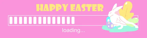 Shopping Promotion Vector Template Easter Greetings Easter Day Vector Illustration — стоковый вектор