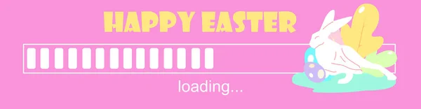 Shopping Promotion Vector Template Easter Greetings Easter Day Vector Illustration — стоковый вектор