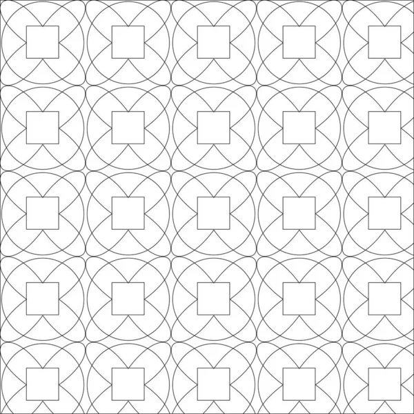 Monokrom dikişsiz desen geometrisi 