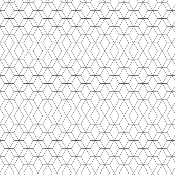 Vector seamless pattern. Modern stylish texture. Monochrome linear braids — Stock Vector