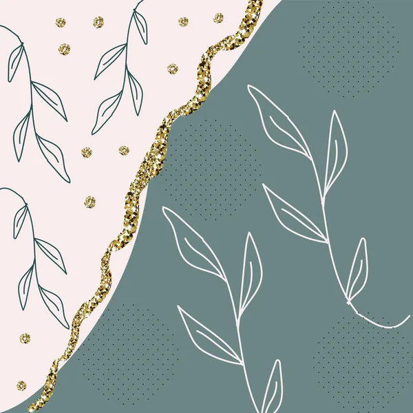 Botanik matbaası. Çiçek desenli bohem sanat eserleri, vektör