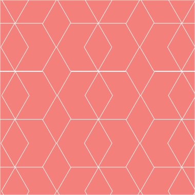 Seamless flower patterns give beauty through the lines. Vector