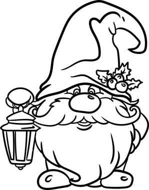 Coloring book for kids. Christmas Edition. Santa is ready to deliver a lot of gifts to every good kid