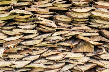 Duvar kağıdı ya da doku için kereste yığını