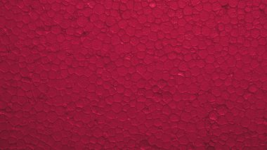 kırmızı strafor arkaplan, makro fotoğraf