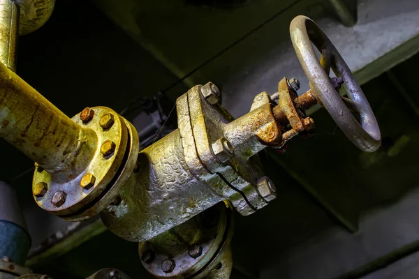 Pipelines Valves Industrial Fittings — Stock Photo, Image