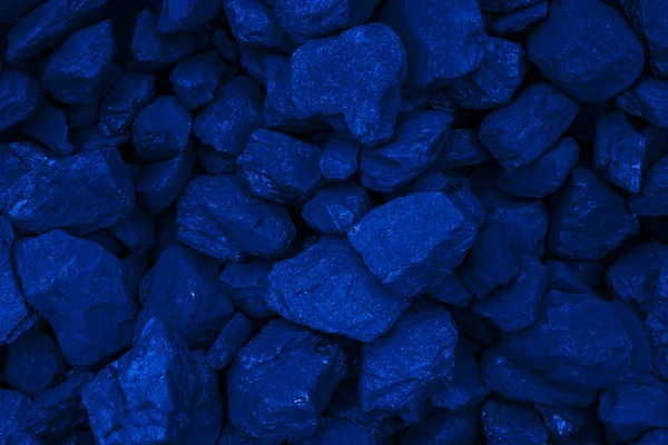 Blauwe Stenen Achtergrond Macro Shot Tapete — Stockfoto