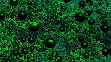 köpük baloncukları, arkaplan veya doku için soyut resim