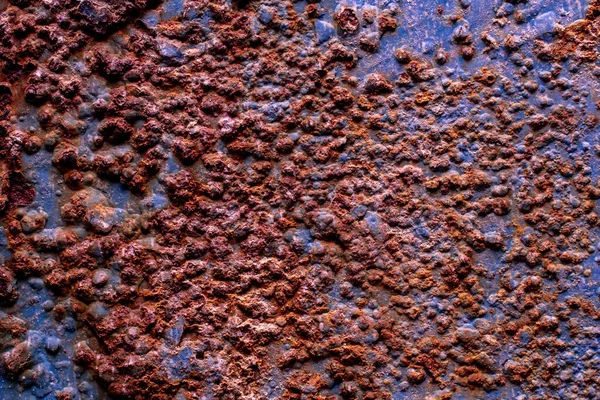 Rusty Painted Sheet Metal Background — Zdjęcie stockowe