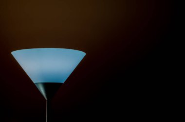 Gece lambası. arkaplan, bir yazı için yer