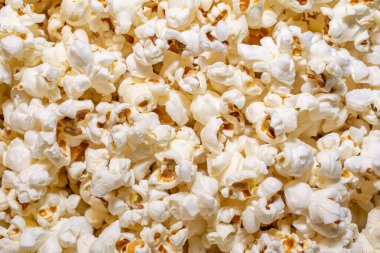 patlamış mısır, arkaplan veya doku yakın plan