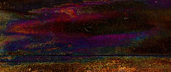 Разноцветный Окисленный Медный Фон — стоковое фото