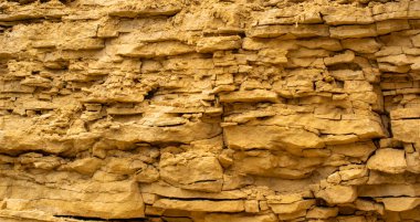 Taş ocağı duvarı, arkaplan veya taş, kireç taşı, dolomit içeren doku
