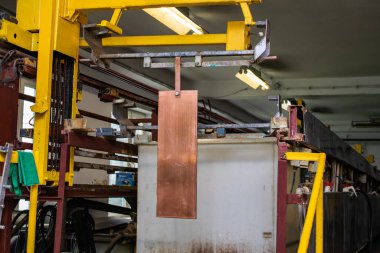 Elektroliz için yeni galvanik bakır anot