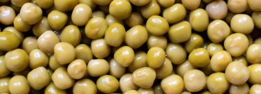 konserve bezelye, arkaplan veya doku