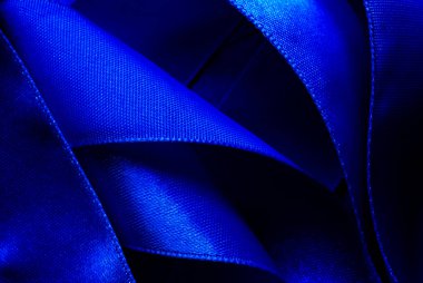 mavi spiral kurdele, arkaplan veya doku