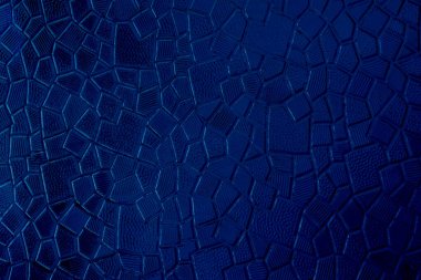 Düzensiz şekillerin mavi arkaplanı