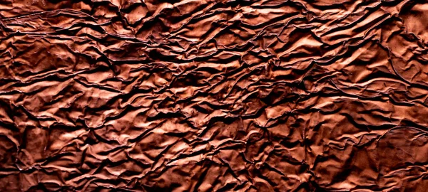 red glossy copper foil texture