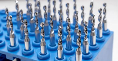 drill bits for a CNC machine