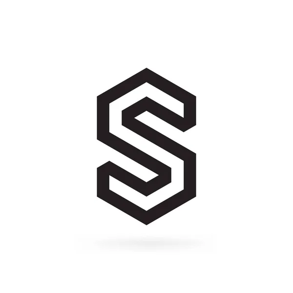 Modern Creative Unique Corporate Business Letter Logo Icon Intro Design — Stockvector