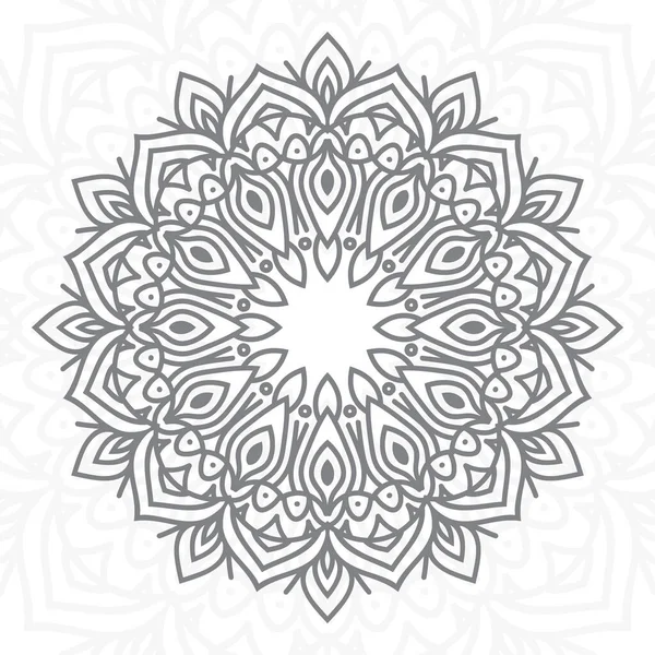 Diseño Decorativo Mandala Fondo Ilustración Vector Ornamental — Vector de stock