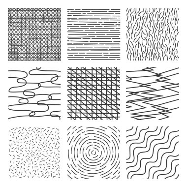 Farklı stillerde el yazıları ve vuruşlar. Harfler ve çizimler için mükemmel..