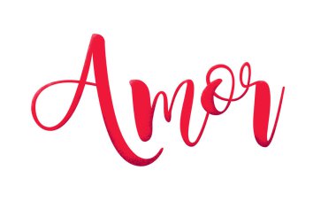 Love word in Brazilian Portuguese. Translation - Love.