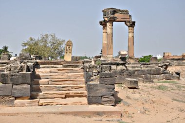 Antik Hint mimarisi. Eski Hint uygarlığı için tarihi ibadet yeri veya yapısı.