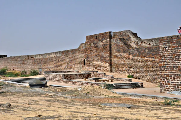 Altindische Architektur Historische Stätte Oder Struktur Der Verehrung Für Die — Stockfoto