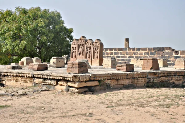 Starożytna Architektura Indyjska Historyczne Miejsce Lub Struktura Kultu Starożytnej Cywilizacji — Zdjęcie stockowe