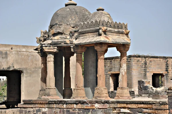 Altindische Architektur Historische Stätte Oder Struktur Der Verehrung Für Die — Stockfoto