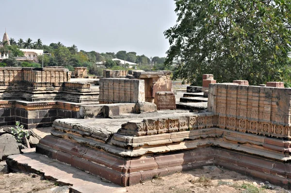 Ancienne Architecture Indienne Lieu Historique Structure Culte Pour Civilisation Hindoue — Photo