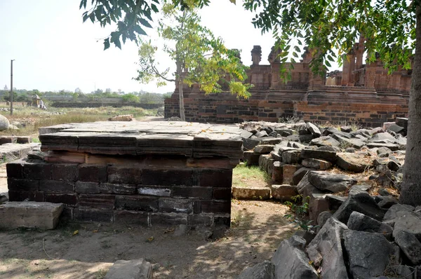 Arquitectura India Antigua Lugar Histórico Estructura Culto Para Antigua Civilización —  Fotos de Stock