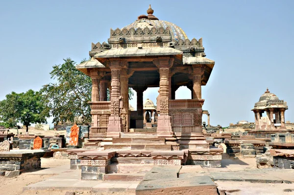 Arquitectura India Antigua Lugar Histórico Estructura Culto Para Antigua Civilización — Foto de Stock