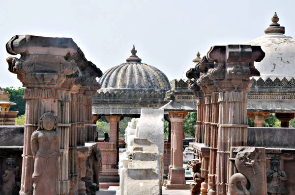 Altindische Architektur Historische Stätte Oder Struktur Der Verehrung Für Die — Stockfoto
