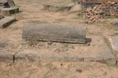 Antik Hint heykelleri ve Hindistan 'da yapılmış. 10. yüzyıldaki sanat eserleri tapınaklar tarihi insanlar, antik yaşam.