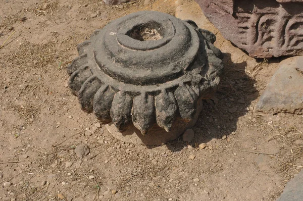 Sculptures Indiennes Anciennes Paternel Inde Oeuvres Art Dans Les Temples — Photo