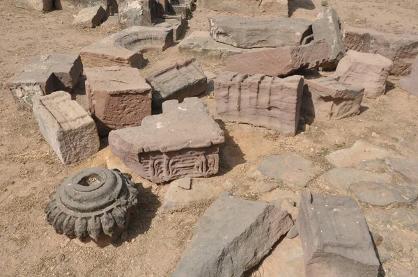 Sculptures Indiennes Anciennes Paternel Inde Oeuvres Art Dans Les Temples — Photo