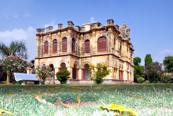 Indian King Palace Παλάτι Vijay Vilas Στο Mandvi Kutch — Φωτογραφία Αρχείου