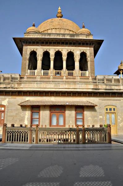 Indian King Palace Vijay Vilas Palace Mandvi Kutch — Foto de Stock