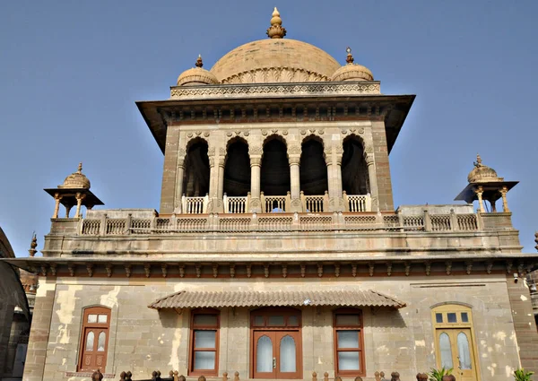 Indian King Palace Vijay Vilas Palace Mandvi Kutch — 图库照片