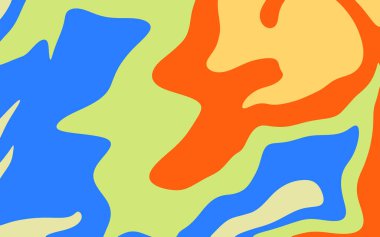 Renkli soyut arka plan. Dijital şablon. Poster, broşür, el ilanı ve kart için yaratıcı grafik tasarımı. Ağ, kumaş ve not defteri kapağı için arkaplan.